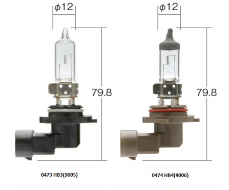 KOITO - Halogen Bulb (0473, 0474, 0701, 0443E, 0456E, 0468E, ..)