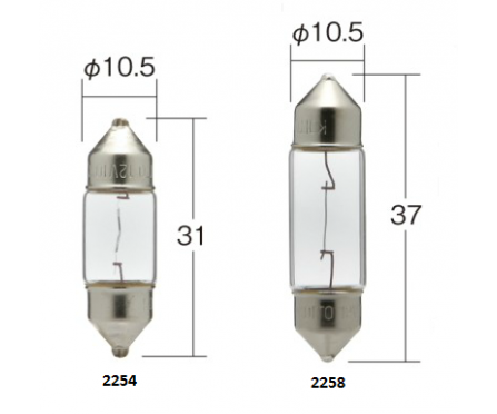 KOITO - Blub (1583, 1781, 1870A, 1881, 1891, 4514, 4524,..)